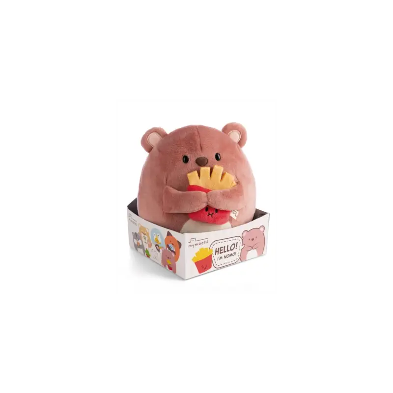 Shop Nu BIG FRIENDS - Nomo Bear with fries - Plush 27cm