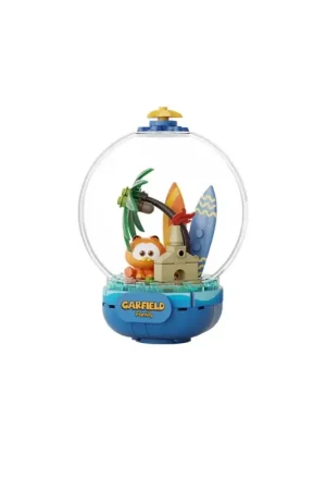 Tijdelijk Beschikbaar Garfield Crystal Ball Series Pantasy Garfield Chill Island 13cm
