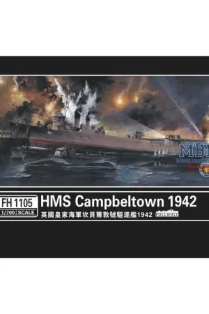 HMS Campbeltown 1942 Schaalmodel Express Levering