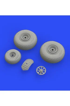 Geconsolideerde B-24D / B-24J Liberator-wielen (8-spaaks voorwiel) 1/32 (ontworpen voor gebruik met Hobby Boss-kits) Tijdelijk Beschikbaar