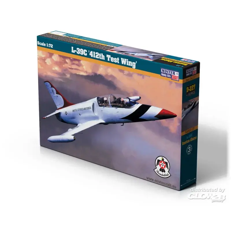 Merkproduct L-39C 412th Test Wing Schaalmodel