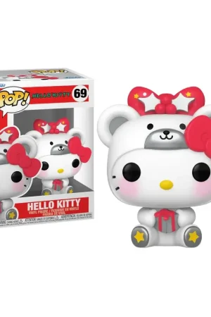 HELLO KITTY - POP Sanrio No. 69 - Hello Kitty "Polar Bear" (MT) Pop figur Gereduceerde Prijs