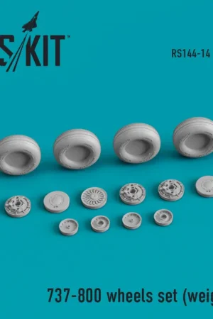 Boeing 737-800 wheels set (weighted) (1/144) Wiel Rechtstreeks Van De Fabrikant