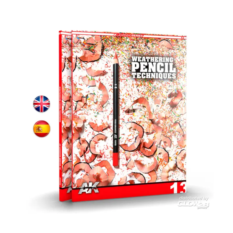 AK Learning 13 Techniques for envejecimiento con lapiz acuarable Spanish Hoge Kwaliteit