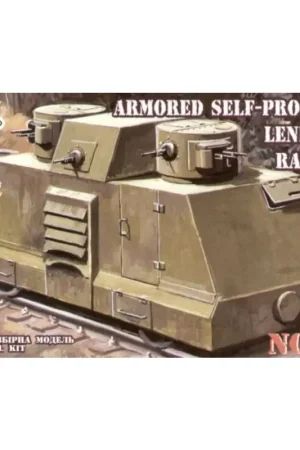 Armored SP Leningrad Railroad Car Schaalmodel Beperkt Aanbod