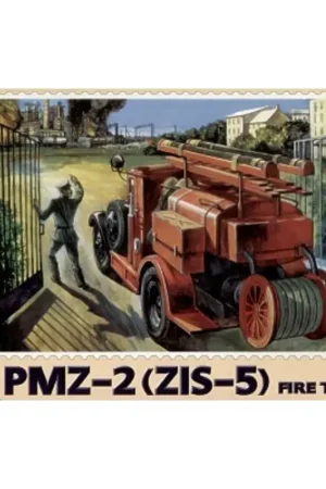 PMZ-2 (ZIS-5) Fire Tanker Schaalmodel Uitverkoop