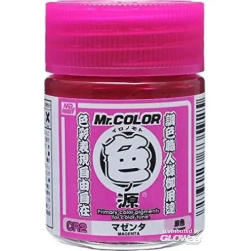 Mr Hobby -Gunze Primary Color Pigments (10 ml) Magenta Populair