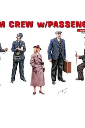 Bemanning Tram Passagiers + Figuren Favoriet