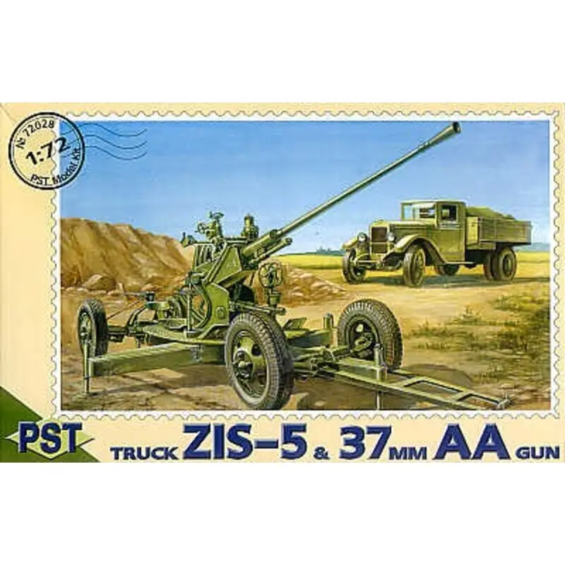 37mm AA gun with ZIS-5 truck Schaalmodel Koop Vandaag