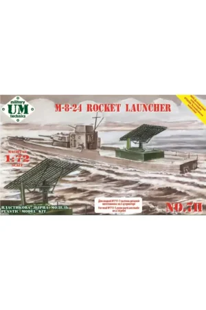 Flitsaanbieding M-8-24 Rocket launcher Schaalmodel