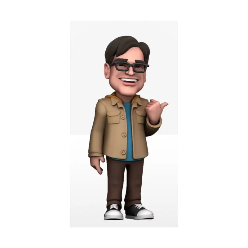The Big Bang Theory - Minix Leonard Hofstadter figure 12 cm Figuurtje Nu Kopen