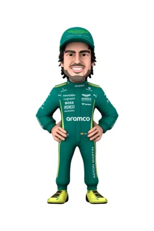 Express Levering Formula 1 Minix figure Fernando Alonso (Aston Martin) 12 cm Figuurtje