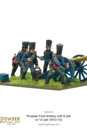 Napoleonic Prussian Foot Artillery with 6- or 12-Pdr (1813-15) Figuur spellet Korting