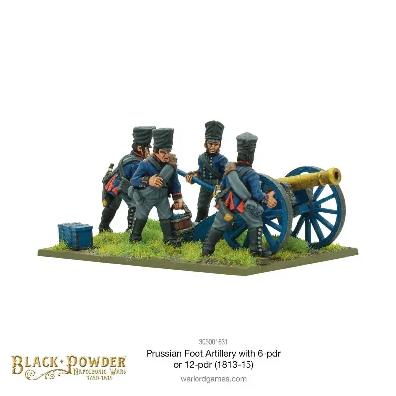 Napoleonic Prussian Foot Artillery with 6- or 12-Pdr (1813-15) Figuur spellet Korting