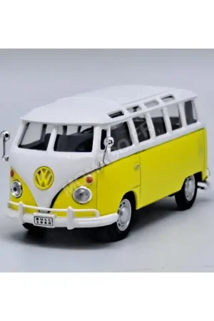 Aanbieding Volkswagen t1 bus jaune Miniatuurr