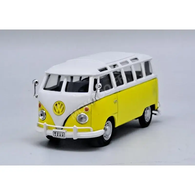 Aanbieding Volkswagen t1 bus jaune Miniatuurr
