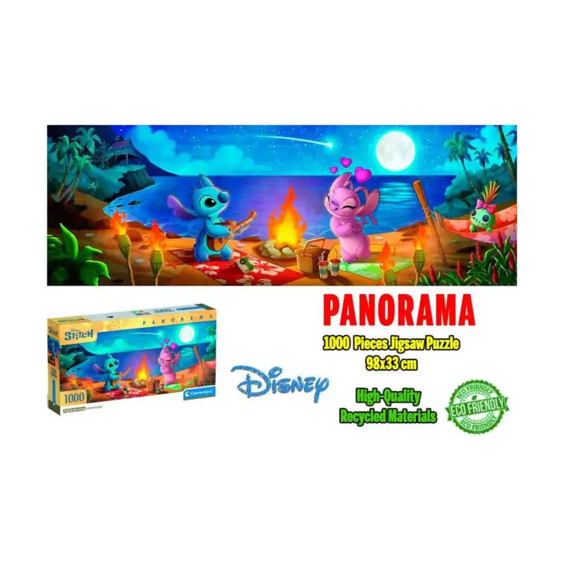 Puzzel Disney Lilo & Stitch - Stitch & Angel - Panprama Jigsaw Puzzle 1000 Pcsz Beste Prijs