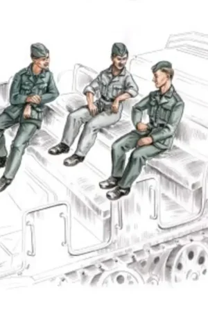 German Soldiers for FAMO (3 figures) Figuren Aanbieding
