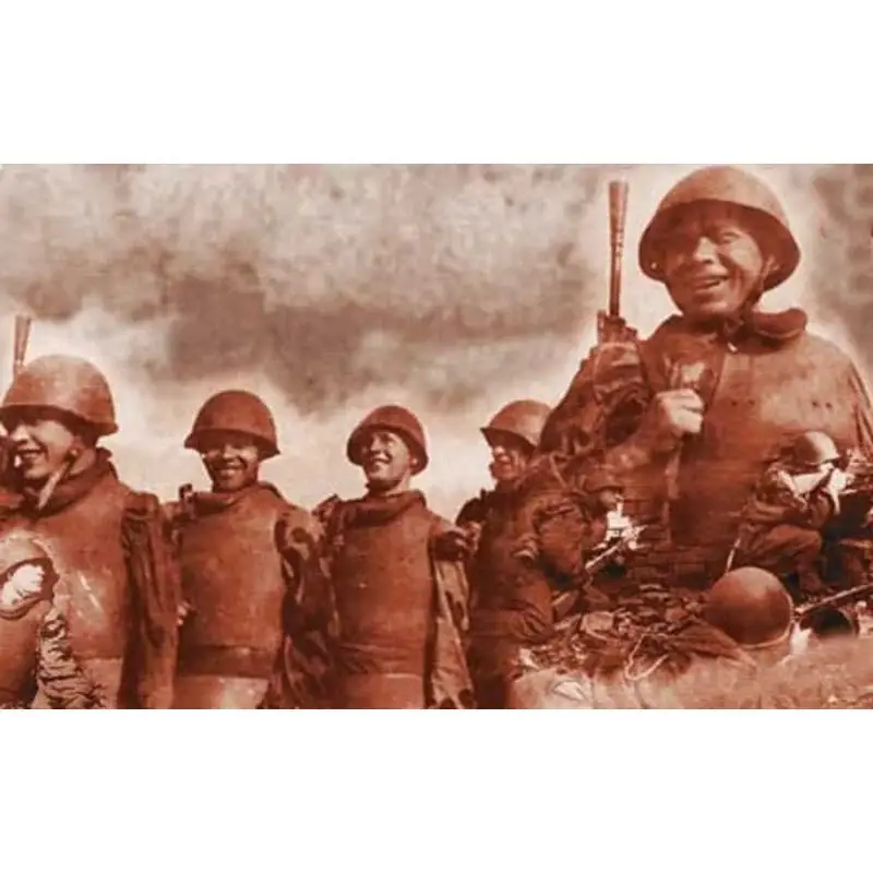 Premium Sovjet-aanval groep 1945. (WOII) Figuren