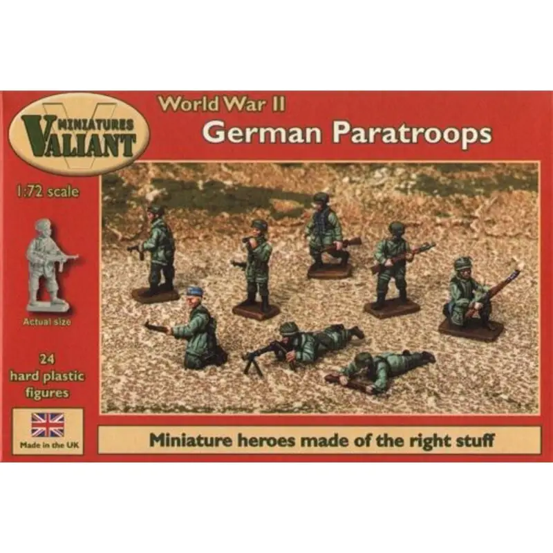 Weekendaanbieding German Paratroops (WWII) x 24 figures Figuren