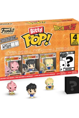 DRAGON BALL Z - Bitty Pop 4 Pack 2.5cm - Kid Buu Pop figur Alleen Vandaag