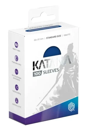 Koop Online Ultimate Guard 100 Katana Sleeves Standard Size Blue Bird
