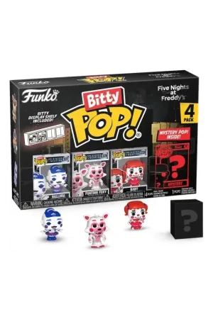 FIVE NIGHTS AT FREDDY'S - Bitty Pop 4 Pack 2.5cm - Ballora Pop figur Bestel Nu