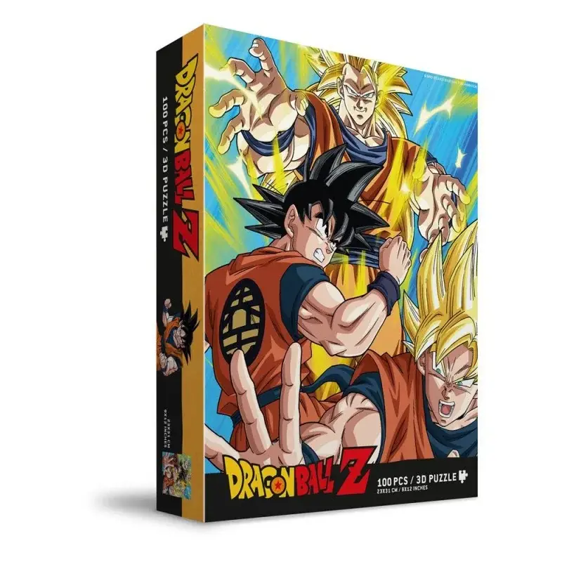 Dragon Ball Z Puzzel 3D effect Goku Saiyan (100 stukjes) Gratis Retour