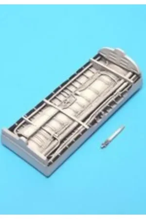 Vought F-8 Crusader engine duct bay for use with a raised wing (toebehoren voor modelbouwsets van Hasegawa) Snelle Levering
