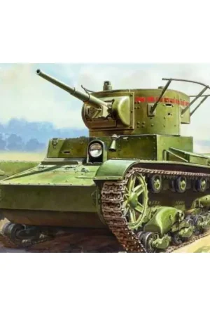 Gereduceerde Prijs T-26 Model 1933 Schaalmodel