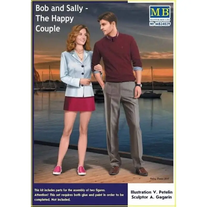 Bestel Nu Bob en Sally - het gelukkige paar Figuren