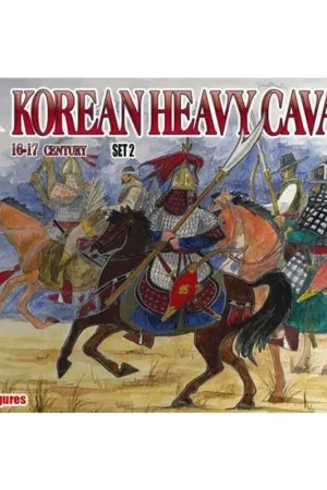 Koreaanse zware cavalerie 16-17 eeuw.Set 2 Figuren Hete Deal