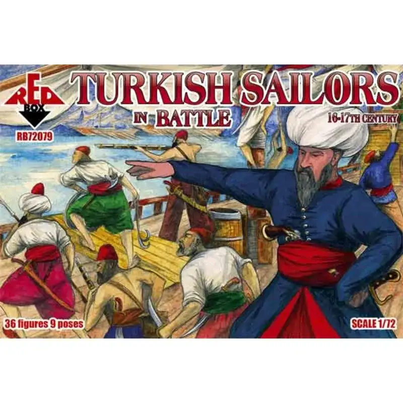 Turkish sailors in battle, 16-17th century Figuren Superprijs