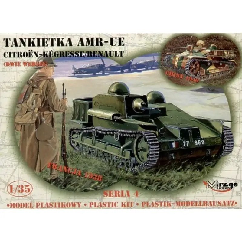 Koop Online Tankietta MR-UE Citroen-Renau France '38 / '40 China Schaalmodel