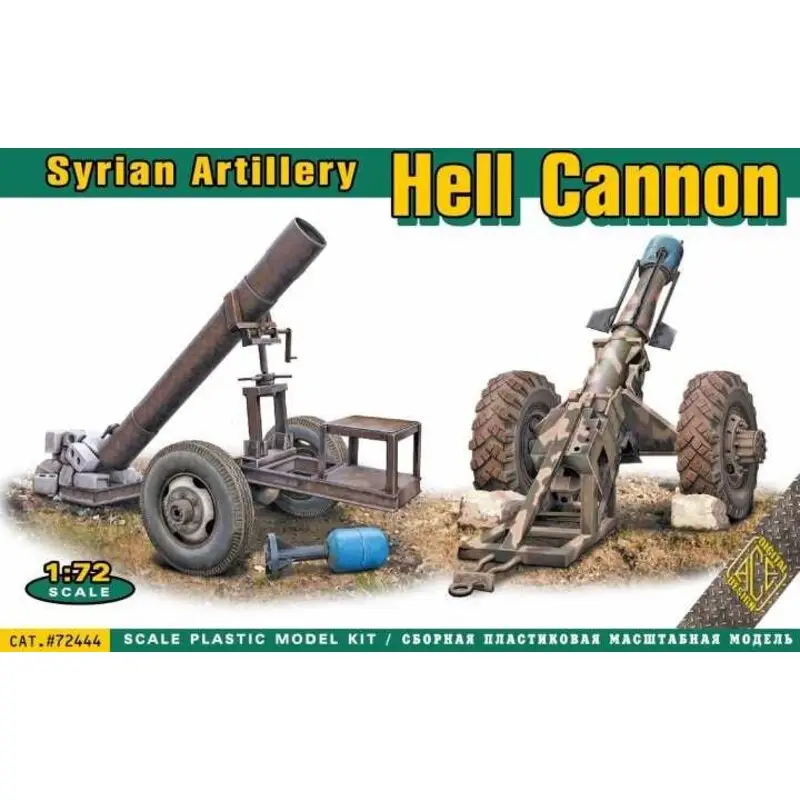 Betrouwbaar Jahannam (Hell) Cannon Syrian insurgents Schaalmodel