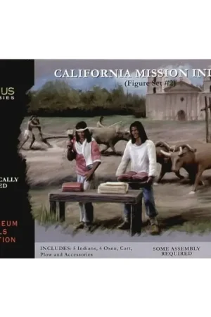 California Mission Indians Set #2 Figuren Rechtstreeks Van De Fabrikant