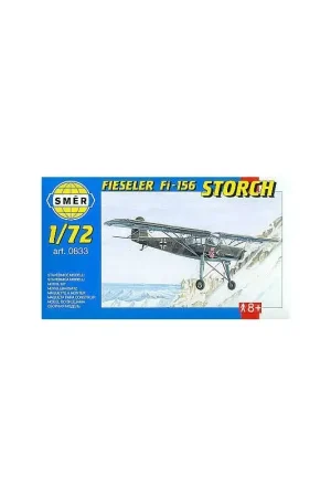Alleen Vandaag Fieseler Fi-156C-3 'Storch' / Morane-Saulnier MS.500 (ex Heller kits) Schaalmodel