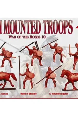 Express Levering War of the Roses 10. Ierse Bereden Troepen Figuren