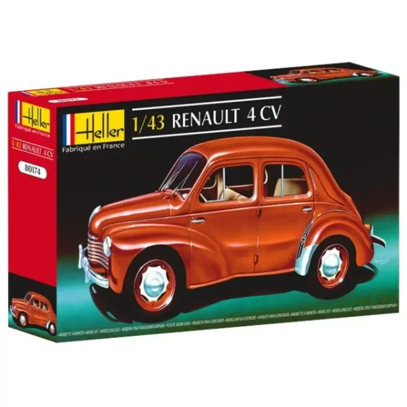 Lage Kosten Renault 4 Cv Classique 1:43 Schaalmodel
