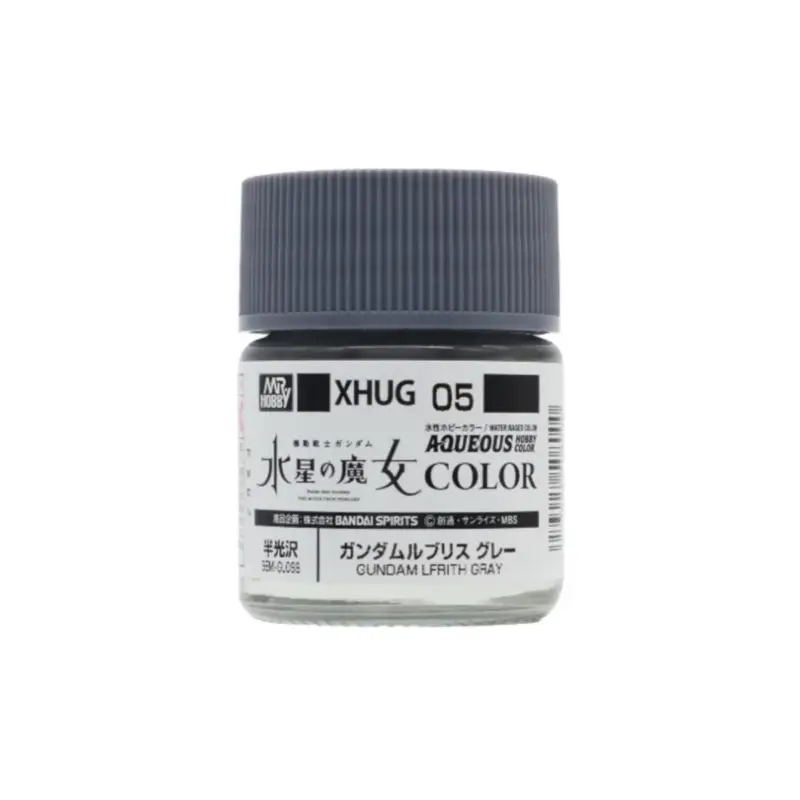Gratis Retour Gunze xhug-05 aqueous gundam color paint (10ml) lfrith gray Acrylverf