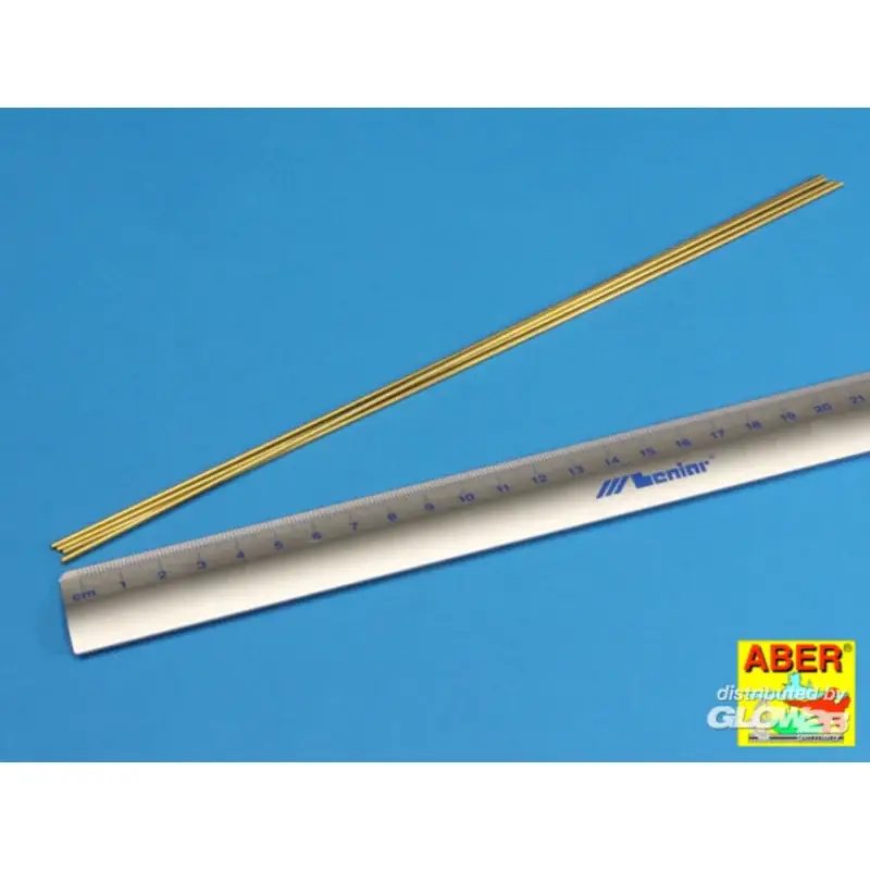 Brass Tubes 1.5 x 0.2mm length 250mm x 4 pcs. Koop Online