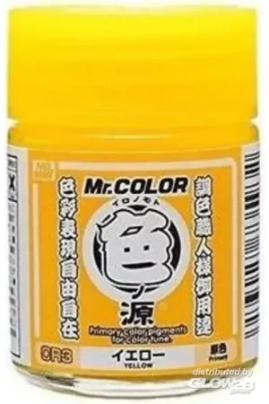 Mr Hobby -Gunze Primary Color Pigments (10 ml) Yellow Populair