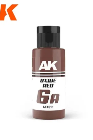 Hoge Kwaliteit AK Interactive: Dual Exo 6A - Oxide Red 60ml Acrylverf