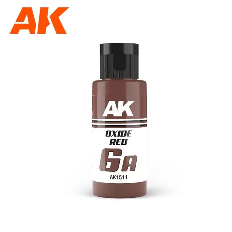 Hoge Kwaliteit AK Interactive: Dual Exo 6A - Oxide Red 60ml Acrylverf