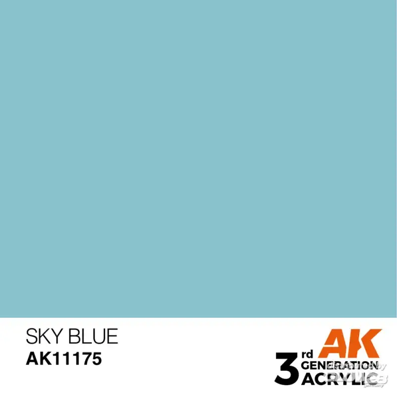 Op = Op Sky Blue 17ml Acrylverf