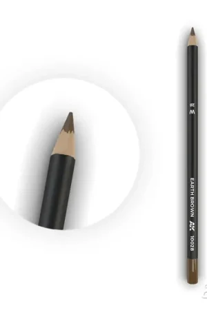 Watercolor Pencil Earth Brown Snelle Levering