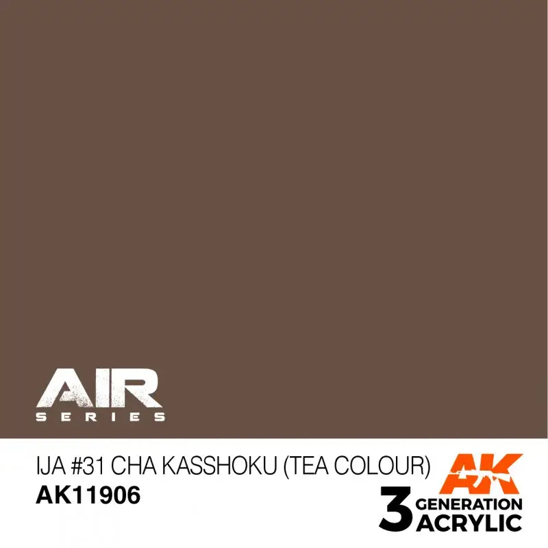 3rd generation - ijn no.31 cha kasshoku tea colour Acrylverf Nieuw