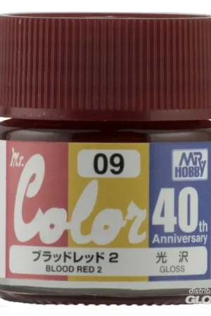 Veilige Betaling Mr Hobby -Gunze Mr. Color (10 ml) 40th Anv. Blood Red 2 Acrylverf