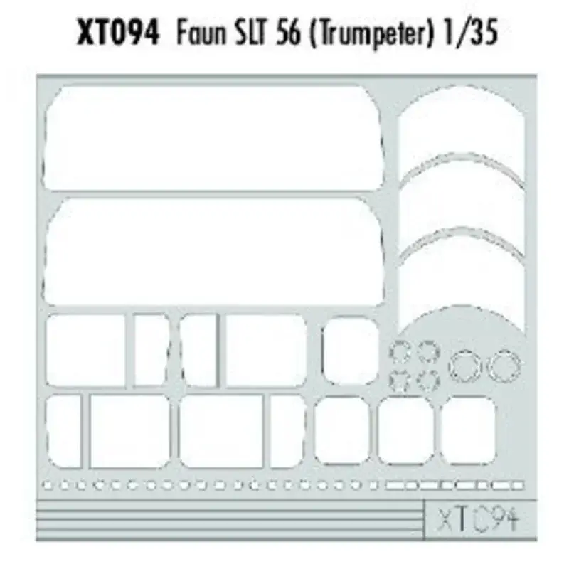 Faun SLT56 (toebehoren voor modelbouwsets van Trumpeter) Nieuw