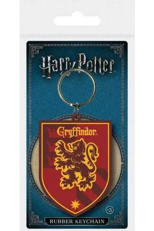 Harry Potter Rubber Keychain Gryffindor 6 cm Sleutelhanger Alleen Vandaag